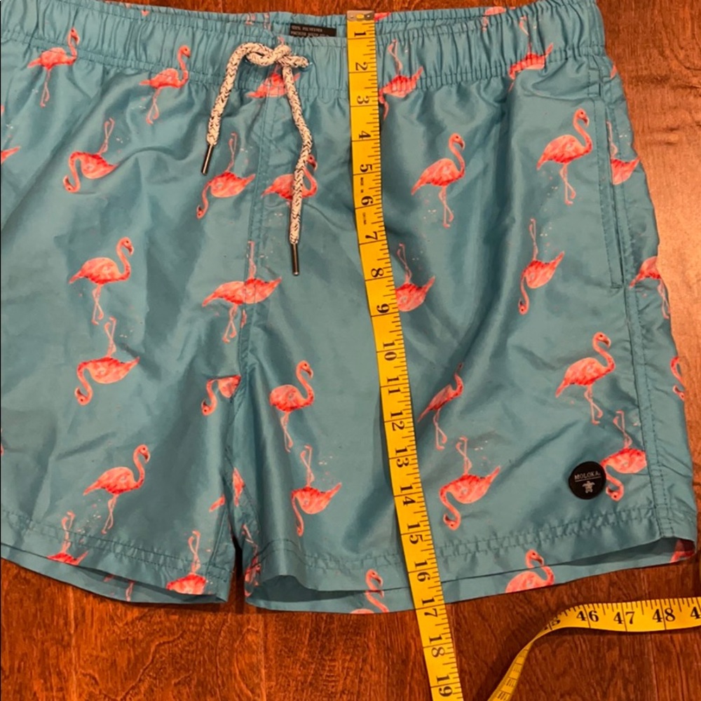 - Molokai Flamingo Shorts Trunks Large - image 7